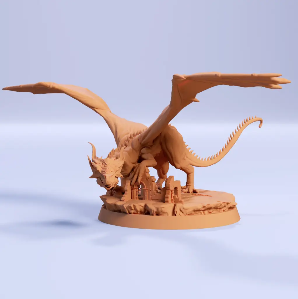 Mittelaltlicher Drache