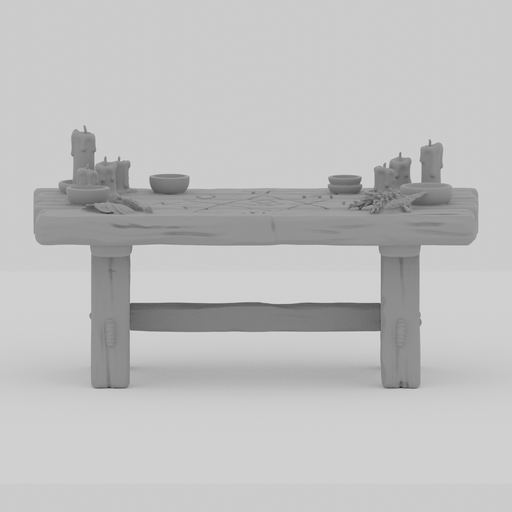 Runenaltar Tisch