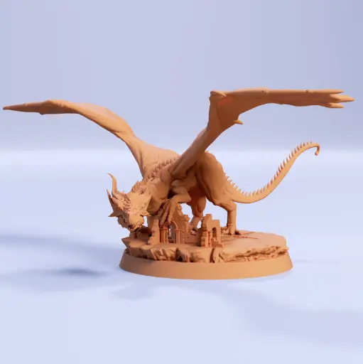 Mittelaltlicher Drache