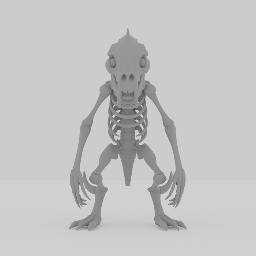 Knochenmonster Hornschädel